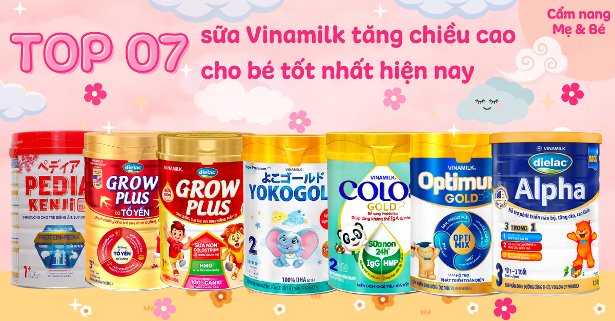 Sữa Tăng Chiều Cao và Thực Tế